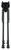 Harris 1A2H Series 1A2 Swivel Stud Bipod with Rubber Feet