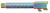 Ballistic Advantage BAPSG195T3W Premium Fluted Barrel for Glock 19 Gen 3-5, PVD Iridescent, 1/2x28 Thread