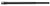 BA BABL6MM002PQ 6M ARC BRL SS  18"  SPR