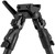 MDT GRND-POD Bipod 105560BLK with Picatinny and ARCA Attachment, Black