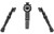 Leapers UTG TL-BPDM01 Recon Flex M-LOK Bipod, Adjustable Aluminum Gun Rest