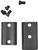 Warne M912/873M Maxima Steel Scope Bases for HS Precision Rifles, Matte