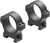 Leupold BackCountry Cross-Slot 35mm Scope Rings, High Mount, Matte Black, Part 175123