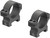 Leupold BackCountry 30mm Cross-Slot Scope Ring Set, Low Mount, Matte Black, Part 175119