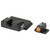 Trijicon HD Night Sight Set for Smith & Wesson M&P Shield with Orange Outline