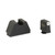 AmeriGlo 3XL Green Tritium and White Outline Sight Set for Glock MOS with RMR/SRO and Holosun Optics