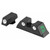 Meprolight Tru-Dot Self-Illuminated Night Sights for Glock 17, 19, 22, 23 - Green and Yellow