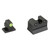 XS Sights R3D 2.0 Night Sights for HK VP9 Suppressor Height, Green and Orange