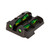 Hi-Viz LiteWave Rear Sight for Taurus G3/G4 with Red and Green Illumination