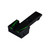 Hi-Viz Adjustable Rear Sight for Ruger Revolvers - Red and Green