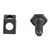 GLOCK OEM SP06956 White Polymer Fixed Sights for Handguns