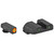 GLOCK Bold Sights by AmeriGlo Part 47283 – Bright Orange Outline with Swiss-Made Green Tritium Insert for Glock Pistols