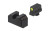 Night Fision Optics Ready Stealth Tritium Gun Sight with Bright White Ring and Perfect Dot