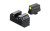 Night Fision Optics Ready Stealth Tritium Gun Sight for Glock G43X with Bright White Dot - Black