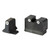 Trijicon Bright & Tough Suppressor Night Sights for SIG 9mm with Green Tritium Lamps