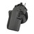 Safariland Model 7378RDS 7TS ALS Concealment Paddle and Belt Loop Holster for Glock 19 MOS with Light