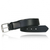 Boston Leather Traditional 1 1/2 Inch Off Duty Belt with Basket Weave Finish and Nickel Hardware, Size 42