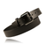 Boston Leather 1 1/2 Inch Off Duty Belt, American Value Line - Size 38, Black Basket Weave with Nickel Hardware
