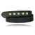 Boston Leather 1 1/2 Inch Five-Snap Belt with Full Grain English Bridle Leather - 62 Size, Hi Gloss Finish, Brass Hardware