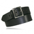 Boston Leather 1 3/4 Garrison Stretch Belt, 32 Inch, Black Full Grain English Bridle Leather