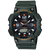 Casio AQS810W-3AVCF Solar Powered Analog-Digital Watch with World Time and Water Resistance