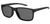 Under Armour UA Hustle Matte Black Gray Polarized Sunglasses with Modified Rectangle Design