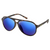 Bobster Maverick BMAV101HD Matte Tortoise Sunglasses with High-Definition Brown/Blue Mirror Lenses