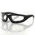 Bobster Foamerz 2 ES214C Wrap-Around Safety Sunglasses with Clear Polycarbonate Lenses