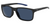 Under Armour UA Hustle Sunglasses with Blue Avio Lenses and Shiny Black Frame