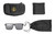 Leupold Becnara Dark Gray Shade Eye Protection (Part No. 182677)