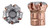 Hornady Critical Duty 9mm Luger +P 135-Grain FlexLock Centerfire Handgun Rounds (25 Rounds per Box, 10 Boxes per Case)