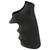 Hogue HandAll OverMolded Rubber Revolver Grip for Taurus Raging Bull – Black