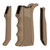 Hogue AR-15/M-16 Modular Overmolded Rubber Grip in Flat Dark Earth - Model 13043