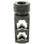 Fortis Manufacturing Inc. 9mm Muzzle Brake - Black, Part Number 9MM-MB-BLK-36