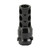 Dead Air Armament KeyMo Brake for 45 Caliber Rifles – Black Muzzle Brake with Quick Attach for Suppressors
