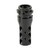 Dead Air Armament KeyMo Brake for 45 Caliber Rifles – Black Muzzle Brake with Quick Attach for Suppressors