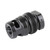 Dead Air Armament Xeno Wee Brake 1/2x28 9mm - Black Muzzle Brake for Pistol Caliber Sub-Guns