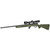 Savage Arms MKII-FXP .22 LR Bolt Action Rifle with 21 Inch Barrel in Olive Drab Green