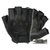 Damascus Half-Finger Leather Driving Gloves D22SSM – Small, Unlined Aniline Leather for Enhanced Sensitivity
