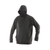 TRU-SPEC Grid Fleece Hoodie in Gray, Small – Comfortable Mid-Weight Pullover with 1/4 Zip