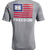 Under Armour UA Freedom Banner T-Shirt - Medium, Gray/Blue