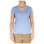 5.11 Tactical Women's Zig Zag V-Neck Shirt in Skyway, Medium