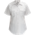 Flying Cross Deluxe Tropical Women's Short Sleeve Shirt with Convertible Sport Collar - Size 30, White