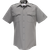 Flying Cross Deluxe Tropical Short Sleeve Shirt - Slate Gray, 2X-Large