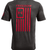 Under Armour UA Freedom Flag T-Shirt - Charcoal Medium Heather, Small