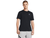 Under Armour Men's UA Outdoor Cube Short Sleeve - Black/Celeste, Large