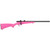 Savage Arms Rascal FV-SR 22LR Single-Shot Bolt Action Rifle with Threaded Barrel, 16.125 Inches, Pink Synthetic Stock