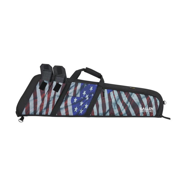 Allen Company Victory Wedge Tactical Rifle Case 41 - Rugged Endura Fabric with Foam Padding and Multiple Pockets