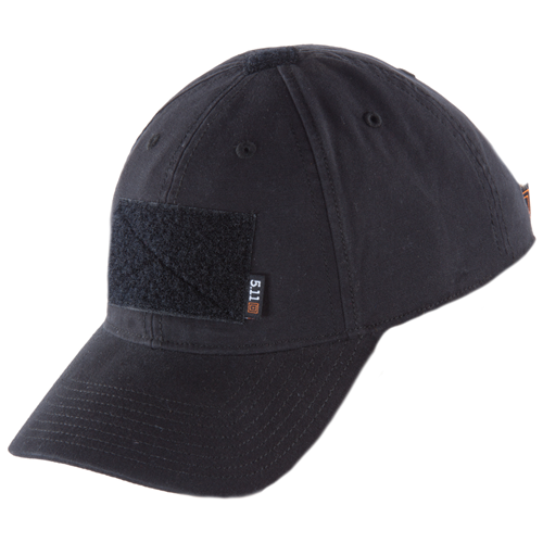 5.11 Tactical Flag Bearer Cap - Durable Canvas Military-Style Hat in Black, Part 89406-019-1 SZ