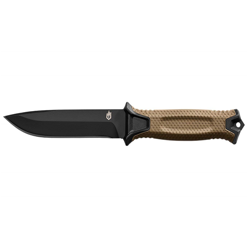 Gerber Gear StrongArm Fixed Blade Knife with Coyote Handle and MOLLE-Compatible Sheath